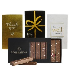 Chocolate bites with sleeve of your choice